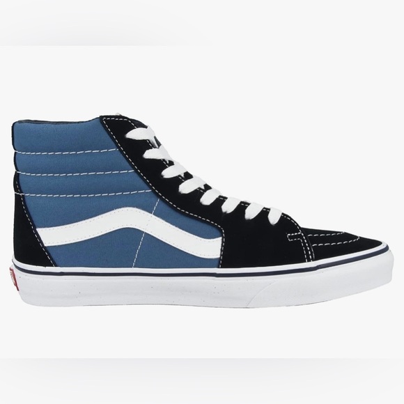 VANS Sk8-Hi Unisex Navy Canvas Skater Shoes Men’s 5/Women’s 6.5  New in … - Picture 3 of 12